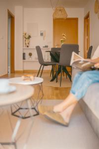 Posezení v ubytování Apartamento céntrico en Moaña