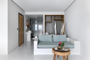 Posezení v ubytování Infinity View Hotel Tinos