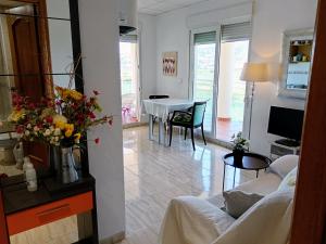 TV/Unterhaltungsangebot in der Unterkunft Ada Neptuno Apartamento, Aire acondicionado, WiFi, Piscinas, Parking