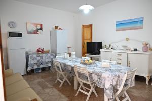 Η κουζίνα ή μικρή κουζίνα στο Casa vacanze Sonia