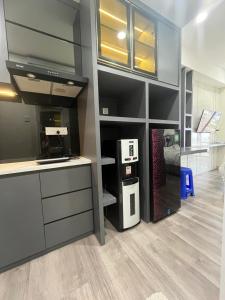 Η κουζίνα ή μικρή κουζίνα στο Apartment SeaView, Netflix, HighFloor