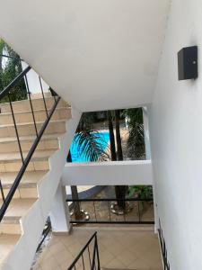 Bazén v ubytování Breezebay Pool hotel nebo v jeho okolí