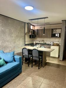Nhà bếp/bếp nhỏ tại Las 3 Marias departamento - Cdad de Mendoza