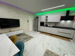 Kuchyň nebo kuchyňský kout v ubytování Appartamento Interno 2