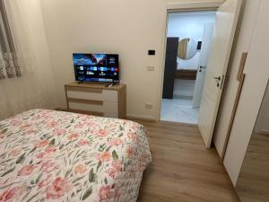 Postel nebo postele na pokoji v ubytování Appartamento Interno 2