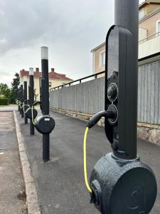 Fotografie z fotogalerie ubytování Centralt och havsnära med utsikt mot pool v destinaci Kalmar