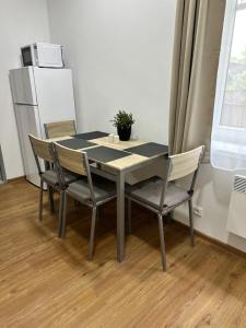 Kuchyň nebo kuchyňský kout v ubytování Apartmány Daros