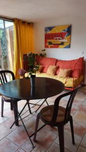Χώρος καθιστικού στο Lovely stay in provence