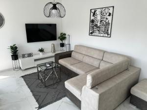 TV a/nebo společenská místnost v ubytování Apartman Garden Vodice