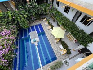 Bazén v ubytování Hotel Villa Real Tolú nebo v jeho okolí