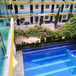 Bazén v ubytování Hotel Villa Real Tolú nebo v jeho okolí