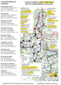 mapa półwyspu koreańskiego i terytoriów północno-zachodnich położonych w korei w obiekcie Sommerfrische Waldviertel w mieście Kirchberg am Walde
