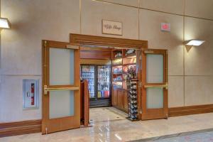 a store front with the door open in a store at MGM Signature-03-611 Strip View Jacuzzi Studio in Las Vegas