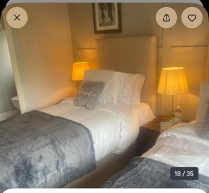 Postel nebo postele na pokoji v ubytování Magic of Mullingar