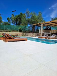 Πισίνα στο ή κοντά στο Stones villa corfu