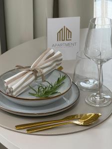 Nápoje v ubytování GOLD Apartment - Lotnisko Pyrzowice-Katowice