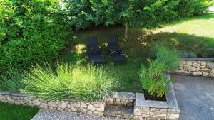 Ein Garten an der Unterkunft Gianna Apartment Labin