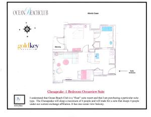 Cette villa dispose d'une salle de bains. dans l'établissement Hilton Vacation Club Ocean Beach Club, à Virginia Beach