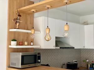 Η κουζίνα ή μικρή κουζίνα στο Apartment 1 min from Beach Segur de Calafell