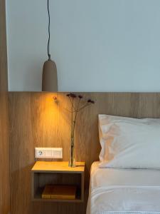 Postel nebo postele na pokoji v ubytování Lagouvardos Beach House