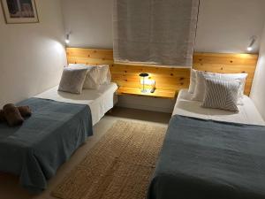 Postel nebo postele na pokoji v ubytování La Coma Sa Riera