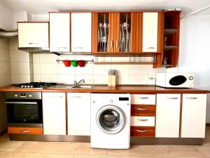 O bucătărie sau chicinetă la Urban Nest Moșilor- Obor +8 fotografii