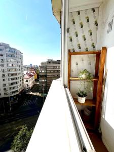 Un balcon sau o terasă la Urban Nest Moșilor- Obor