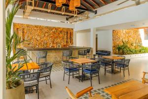 Coin salon dans l'établissement Baia Kristal - Vacaciones Cartagena Colombia