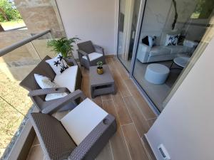 Coin salon dans l'établissement Baia Kristal - Vacaciones Cartagena Colombia