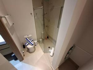 Salle de bains dans l'établissement Baia Kristal - Vacaciones Cartagena Colombia