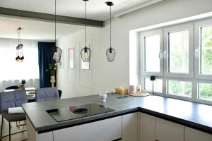 Trautmannsdorf an der LeithaにあるRK Private Residenceのキッチン(カウンタートップ付) +19枚の写真