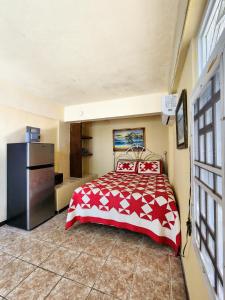 Postel nebo postele na pokoji v ubytování Casa Robinson Guest House