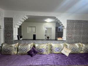Posezení v ubytování Beautiful Appartment Imouzzer Kandar