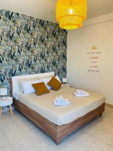 Postel nebo postele na pokoji v ubytování A casa di Alessio