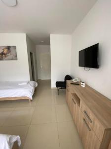 TV a/nebo společenská místnost v ubytování Hotel Kerchova - Kichevo