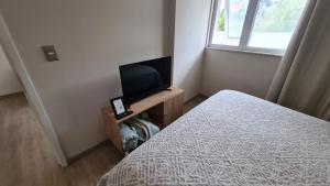 Μια τηλεόραση ή/και κέντρο ψυχαγωγίας στο Comodo y acogedor departamento