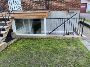 El edificio en el que está el departamento