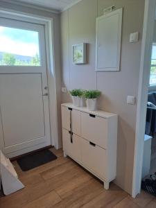 Cucina o angolo cottura di Nýlegur sumarbústaður/friðsæld