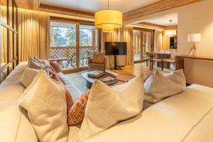 TV/trung tâm giải trí tại Antarès Méribel Luxury Apartment