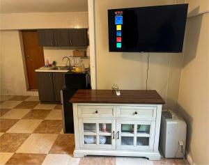 Cucina o angolo cottura di Cozy studio in amazing Manatí with AC, WiFi, Pool
