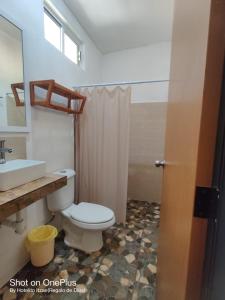 Koupelna v ubytování hotelito itzae
