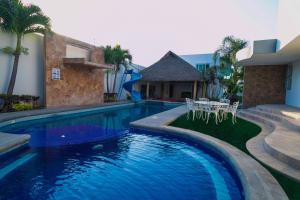 Bazén v ubytování Hotel Casa Bendicion nebo v jeho okolí