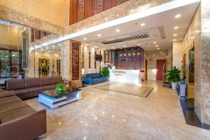 Posezení v ubytování Pha Lê Hotel + 37 fotografií