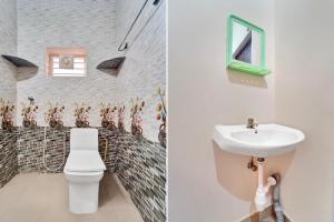 Koupelna v ubytování Super Hotel O Viswapuram