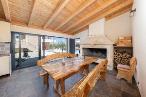 Posezení v ubytování Casa della Cava