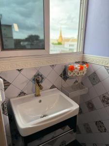 Koupelna v ubytování Baan Nampetch Hostel