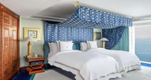 Voodi või voodid majutusasutuse Hotel Olive Aero Suites Near Delhi Airport toas