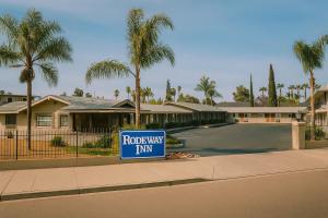 a house with a sign that says roof view play at Rodeway Inn El Cajon - San Diego East in El Cajon