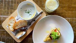 Mat på bed-and-breakfastet eller i nærheten