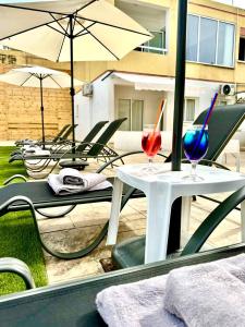 Balkón nebo terasa v ubytování Central Napa Escape - Adults Only + 26 fotografií